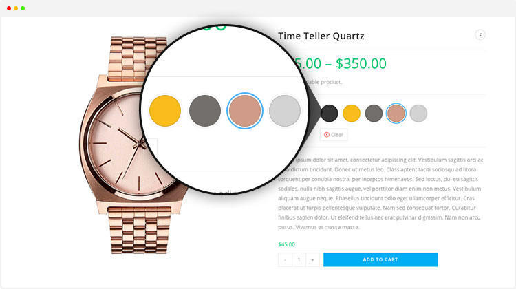 Variation Swatches for WooCommerce Pro