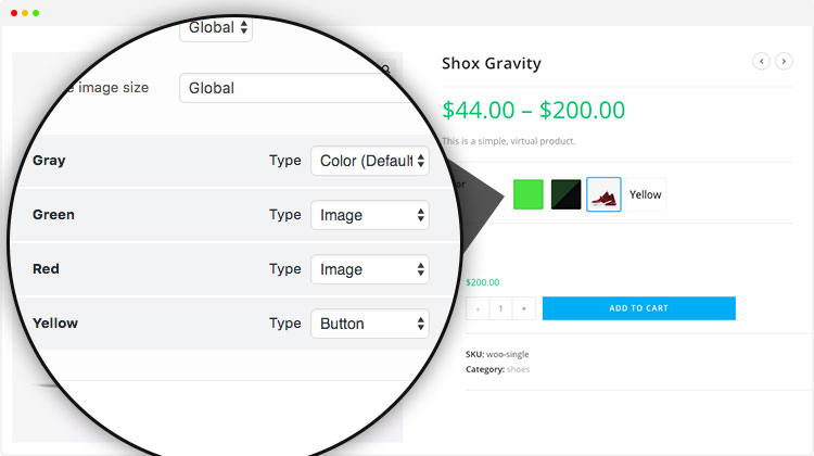 WooCommerce Variation Swatches Pro Plugin - GetWooPlugins