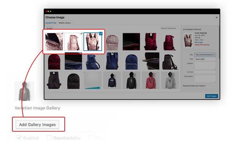 Additional Variation Images Gallery For WooCommerce - GetWooPlugins