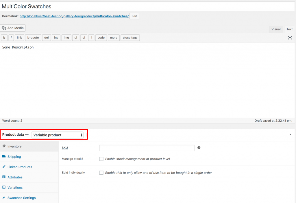 How To Create WooCommerce Multi / Dual Color Swatches For Variable ...