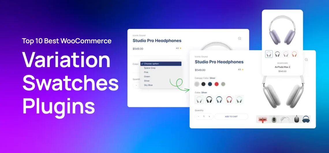 Best WooCommerce Variation Swatches