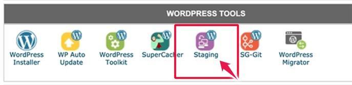 Staging сайт. WORDPRESS инструменты.