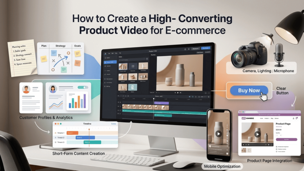High-Converting Product Video for E-commerce