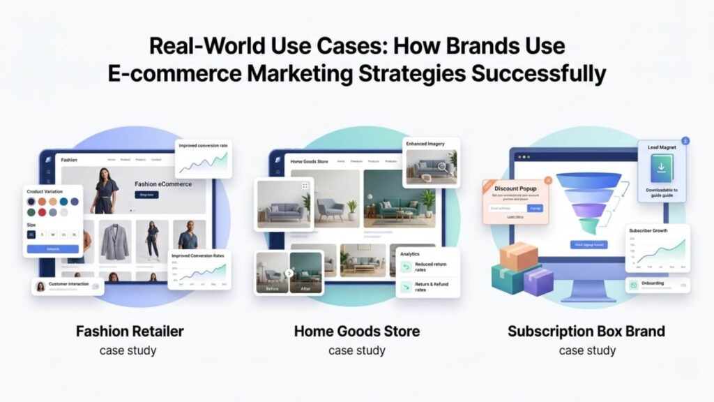 How Brands Use E-commerce Marketing Strategies Successfully