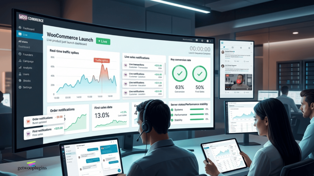 Launch Day Execution and Real-Time Monitoring