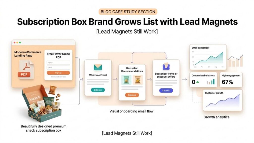 Subscription Box Brand Grows List with Lead Magnets