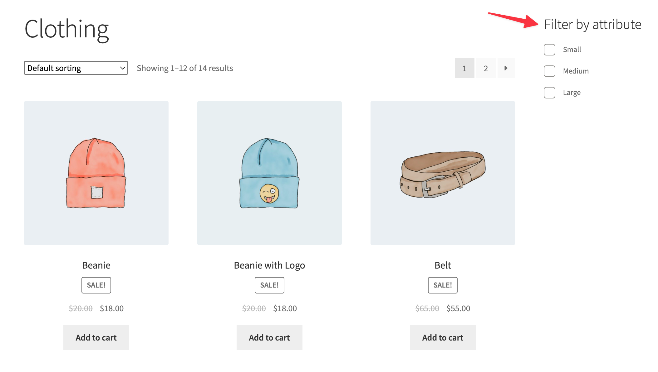 Filtering-products-by-attribute-in-woocommerce