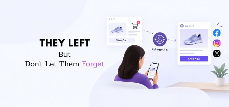 Retargeting Ad Journey Illustration